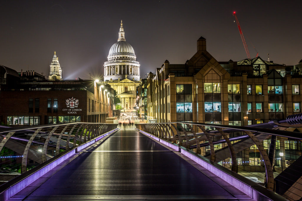 St. Paul's Cathedral at Night